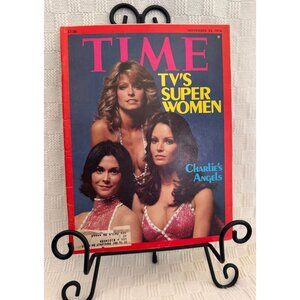 Vtg Time Magazine 11/22/76 Cover: TVs Super Women- Featuring Jimmy Carter - Rare